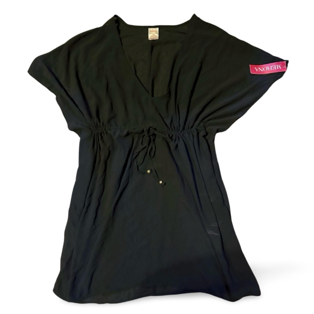 Merona Sheer black bathing suit cover up - women’s Size Medium M - New With Tags